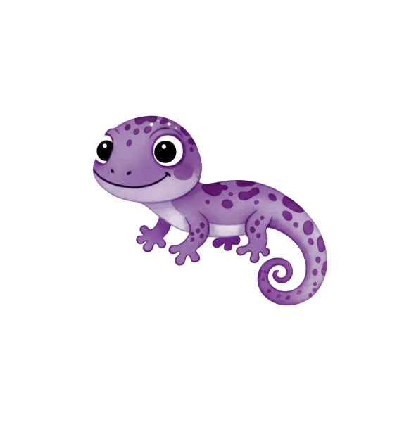 Mascotte le gecko